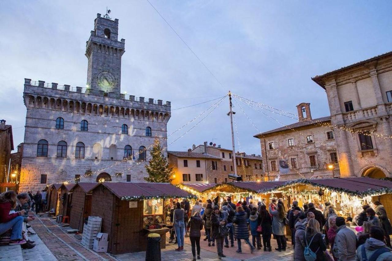 Il Loggione,Montepulciano Esperienza Toscana, 150 Mt Da Piazza Grande المظهر الخارجي الصورة